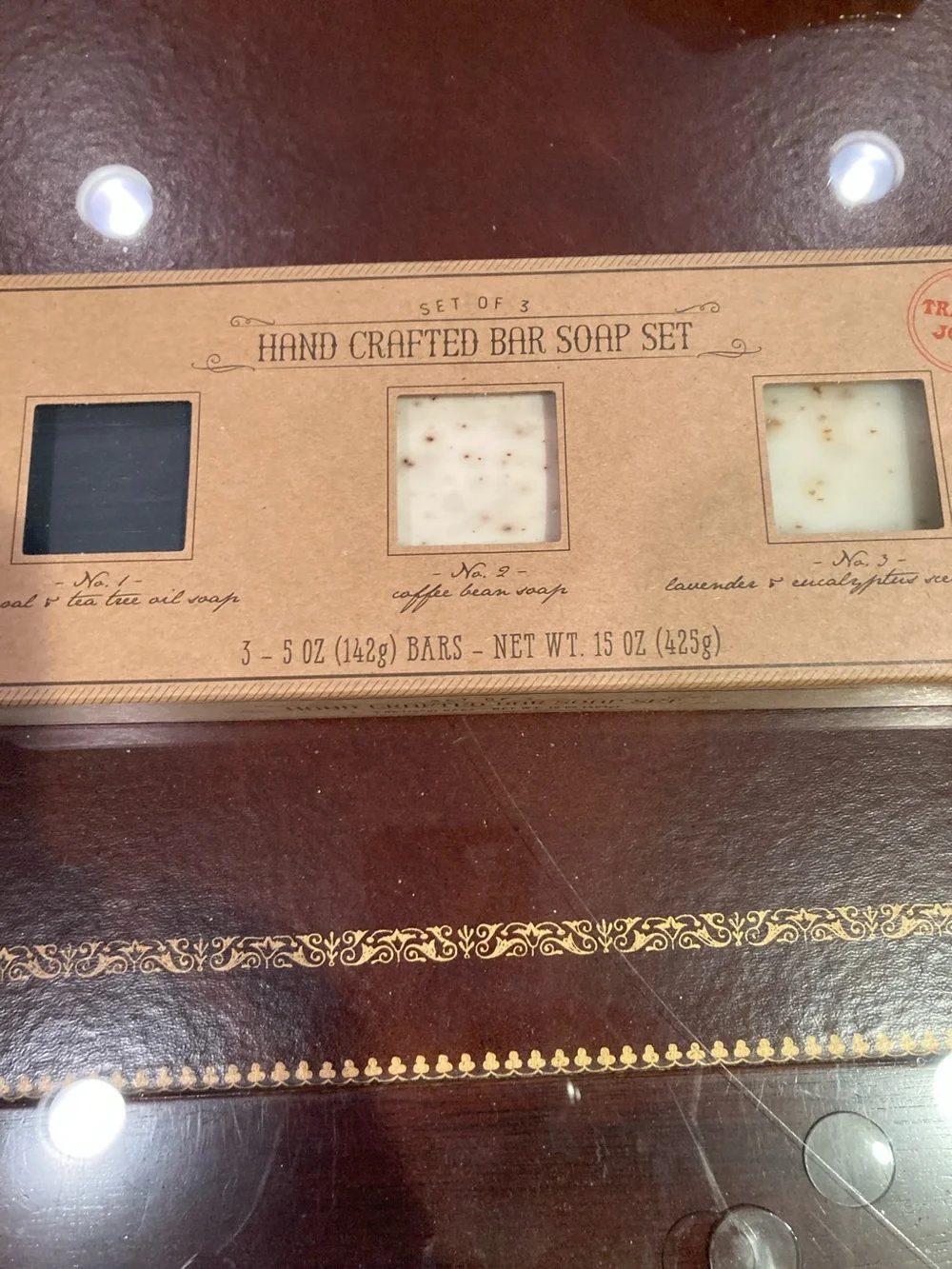 New Trader Joe’s Hand Crafted Bar Soap Set - Natural Scented Soaps (3-Pack)